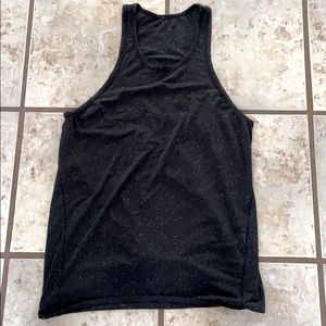 Lululemon tank in Splattered dye (black/white)